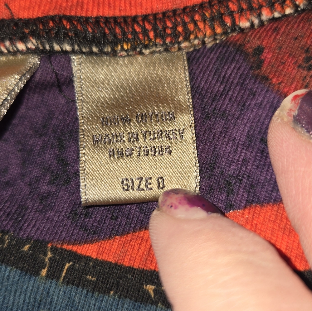 Colorful Patchwork Zip-Up Jacket - image 5